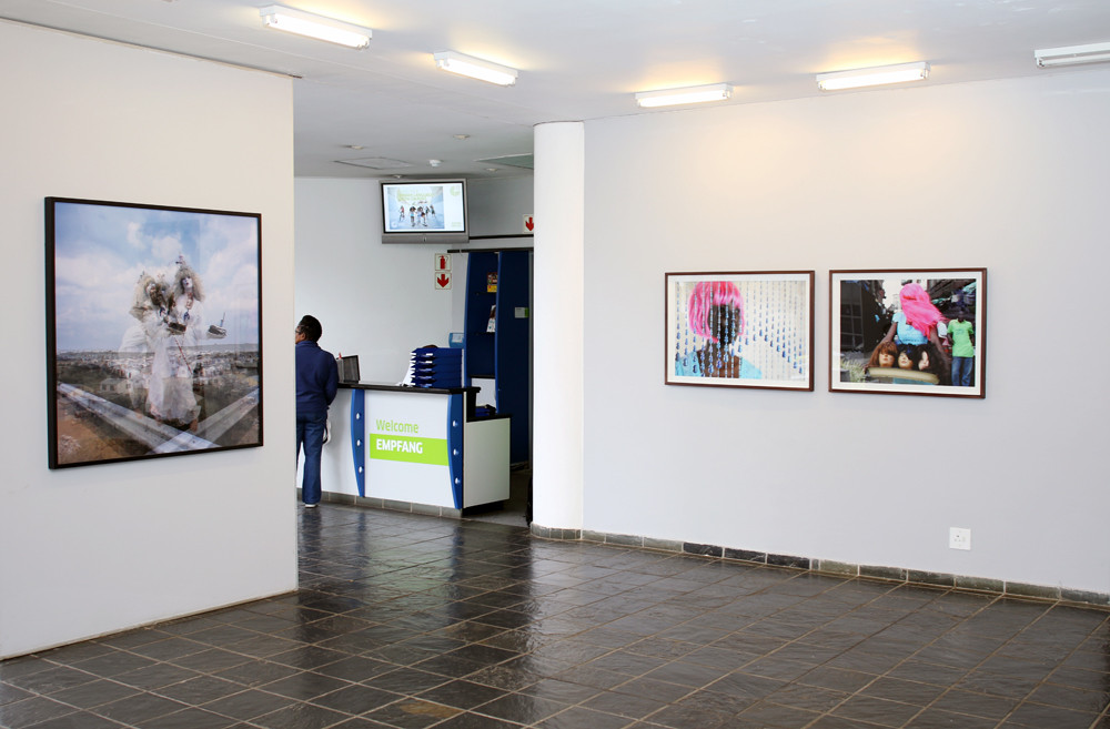 Exhibition view at Goethe-Institut