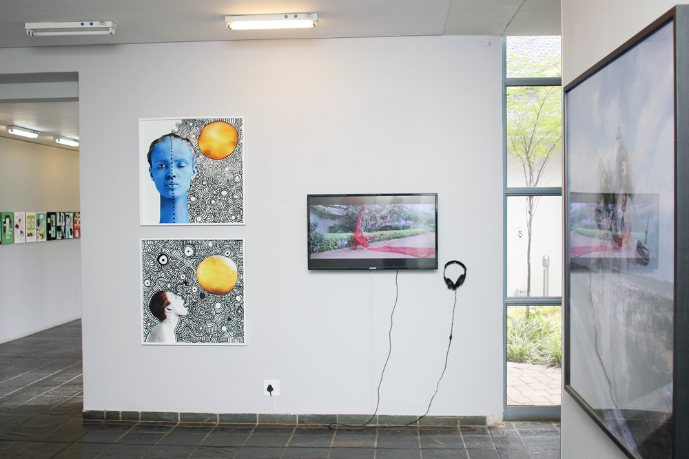 Exhibition view at Goethe-Institut