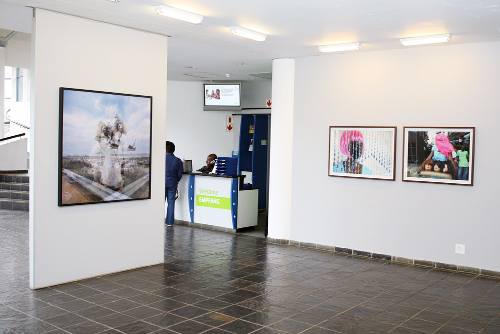 Exhibition view at Goethe-Institut